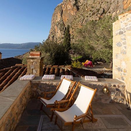 Victoria'S House In Monemvasia Castle Villa Exterior photo