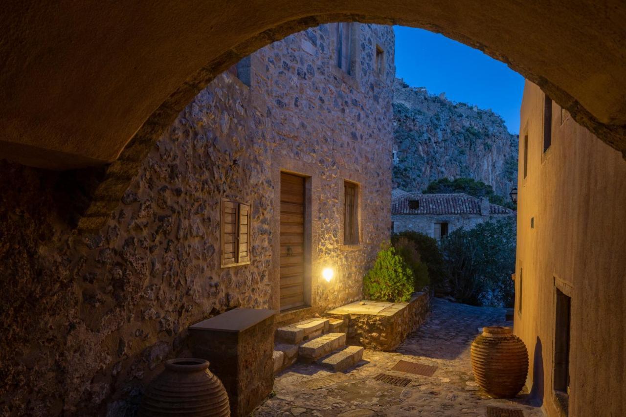 Victoria'S House In Monemvasia Castle Villa Exterior photo