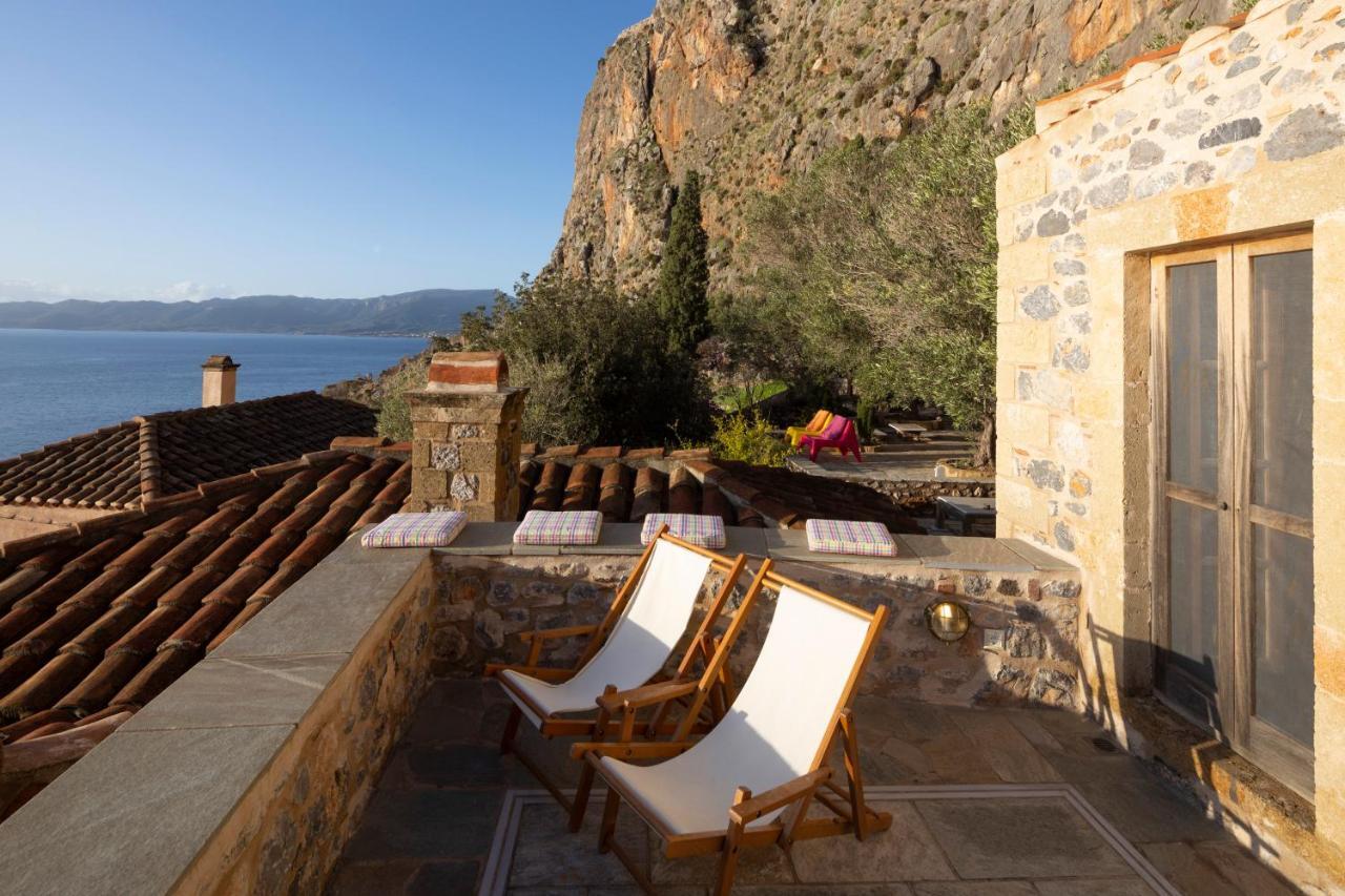 Victoria'S House In Monemvasia Castle Villa Exterior photo