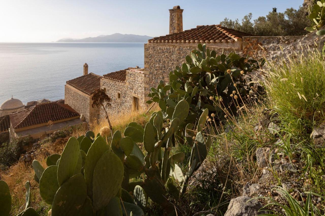 Victoria'S House In Monemvasia Castle Villa Exterior photo