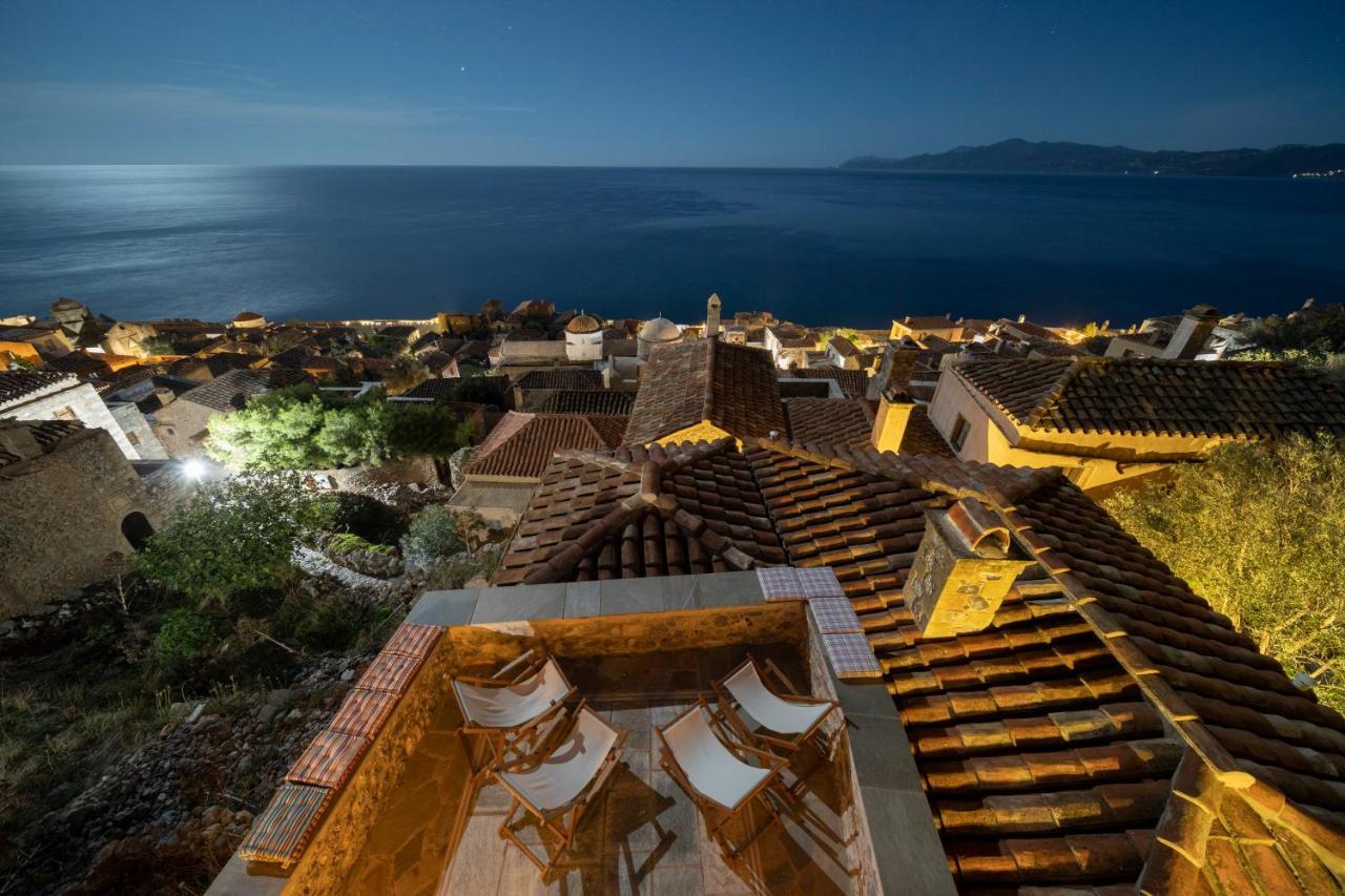 Victoria'S House In Monemvasia Castle Villa Exterior photo