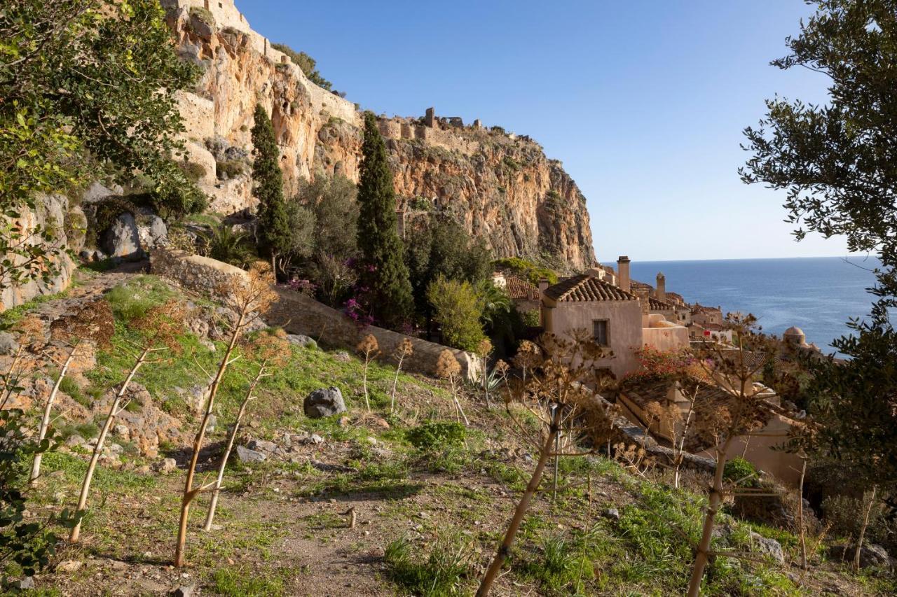 Victoria'S House In Monemvasia Castle Villa Exterior photo