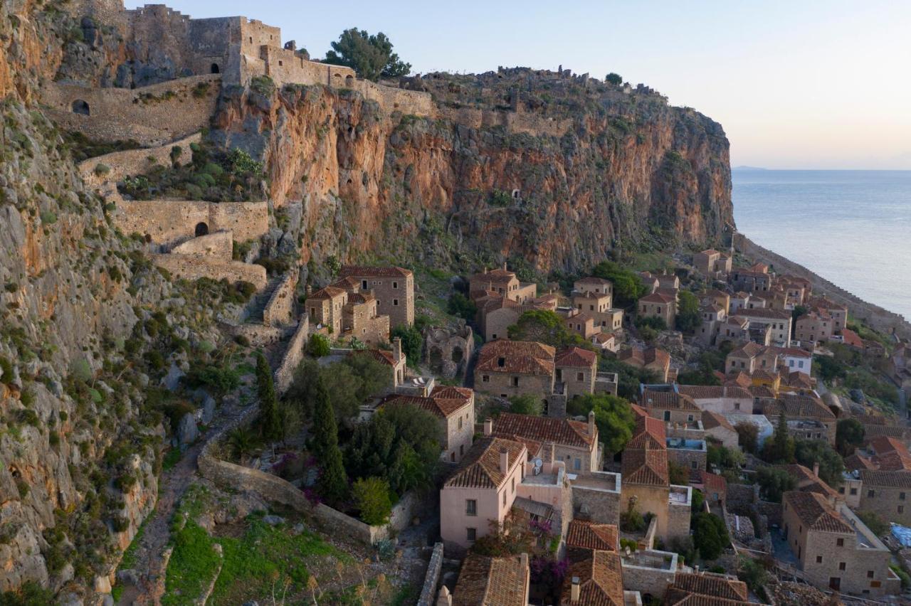 Victoria'S House In Monemvasia Castle Villa Exterior photo