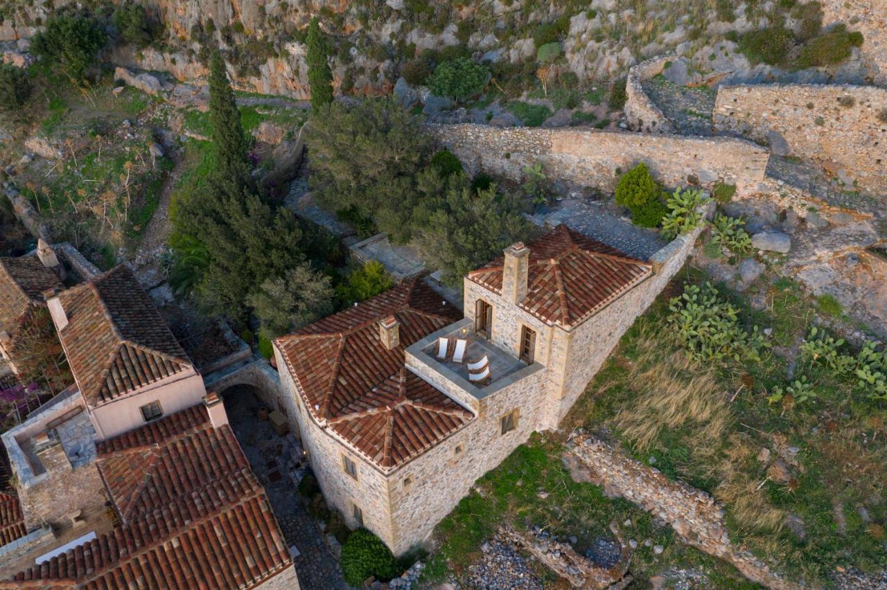 Victoria'S House In Monemvasia Castle Villa Exterior photo