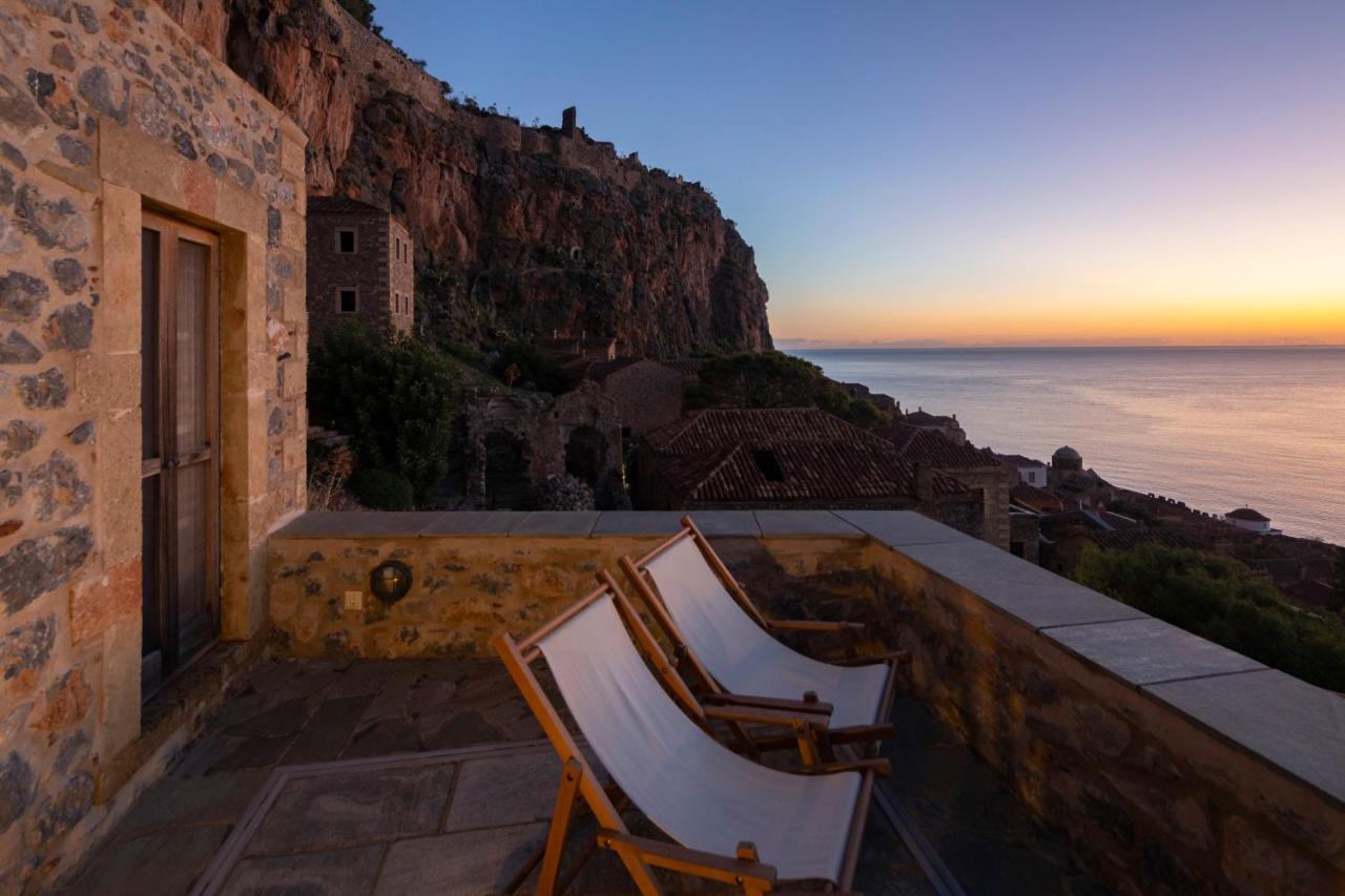 Victoria'S House In Monemvasia Castle Villa Exterior photo