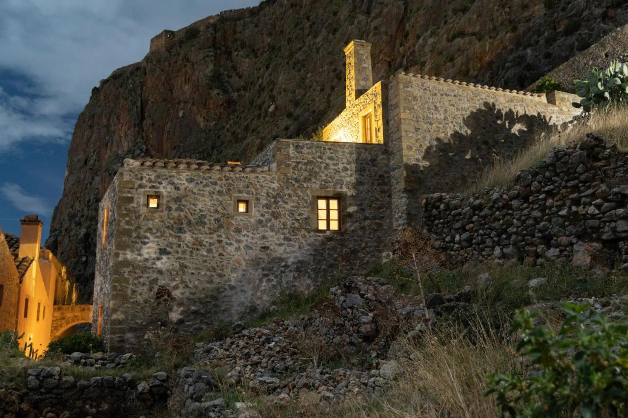 Victoria'S House In Monemvasia Castle Villa Exterior photo